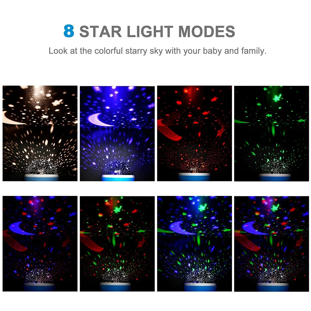 Starry Night Light Projector